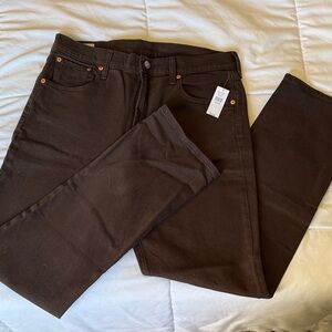 GAP Dark Brown High Rise Jeans